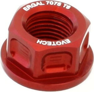 EVOTECH �G�{�e�b�N Sprocket Flange Nut M12X1�C50 �X�v���P�b�g�{���g�E�i�b�g �쓮�n �J���[�Fred