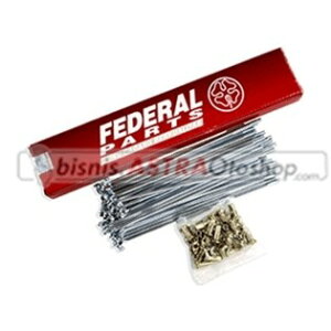 Federal Parts �t�F�f�����p�[�c Spoke Set GL 100 MAX Neotech PRO Kaze RC100 RC80 Shogun 110 Smash Tornado Crystal HONDA �z���_ KAWASAKI �J���T�L SUZUKI �X�Y�L YAMAHA ���}�n �X�|�[�N�E�j�b�v�� �z�C�[���֘A �����