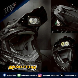 DINOTECH �_�C�m�e�b�N Helmet light set (Acerbis X-TRACK helmet model) ���̑��w�����b�g�֘A�p�i �w�����b�g