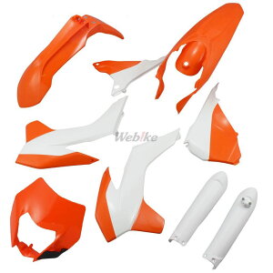 POLISPORT �|���X�|�[�c �O���L�b�g for KTM EXC/EXC-F 16 125EXC 200EXC 250EXC-F 250EXC 300EXC 350EXC-F 450EXC-F 500EXC-F �t���J�E���E�O���Z�b�g �J�E���֘A �O��