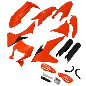 POLISPORT �|���X�|�[�c �t���O���L�b�g for KTM EXC/EXC-F/XC-W/XCF-W 24- �y�n���h�K�[�h�t���X�y�V�����Z�b�g�z 125EXC 125XC-W 150EXC 150XC-W 250EXC 250EXC-F 250XC-W 250XCF-W 300EXC 350EXC-F 350XCF-W 450EXC-F 500EXC-F �t���J