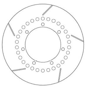 SPEED SHOP ITO �X�s�[�h�V���b�v�C�g�E 7��300mm�X���b�g�^�C�v���[�^�[ Z1000J Z1000R Z1100R Z400FX E4 Z750FX2 Z750FX3 Z750GP KAWASAKI �J���T�L �u���[�L�f�B�X�N���[�^�[ �u���[�L