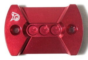 PIRANHA �s���j�A CNC Front Brake Master Cylinder Cap for CB-150R/CB-300R/C-125/FORZA-350/ADV-350 ADV 350 C 125 CB 150R 300R FORZA HONDA �z���_ �}�X�^�[�V�����_�[�^���N�L���b�v�E���U�[�o�[�J�o�[ �u���[�L