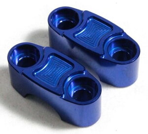 PIRANHA �s���j�A CNC Handlebar Riser Clamps (Stock Mount) for MT-03/MSX-125/ZOOMER-X/PCX MSX 125 PCX ZOOMER X MT 03 HONDA �z���_ YAMAHA ���}�n �n���h���o�[�N�����v �n���h�����Ӄp�[�c �n���h��