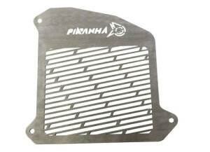 PIRANHA �s���j�A Stainless Steel Radiator Guard for AEROX-155 AEROX 155 YAMAHA ���}�n ���W�G�[�^�[�R�A�K�[�h�E�I�C���N�[���[�R�A�K�[�h ��p�֘A �G���W��