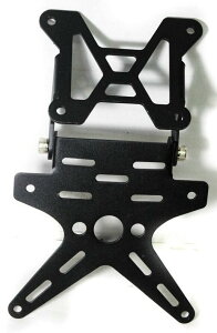 PIRANHA �s���j�A TIGER-X-V2 Steel Short License Plate Holder for R-3 / MT-03 MT 03 R 3 YAMAHA ���}�n �t�F���_�[���X�L�b�g �t�F���_�[�֘A �O��