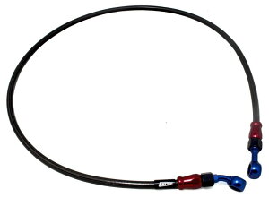 PIRANHA �s���j�A RAZR Braided Brake Hose with Aluminum Banjo Bolt (Standard length max 36 inches) �u���[�L�z�[�X�E�N���b�`�z�[�X �u���[�L