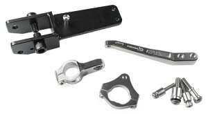 PIRANHA �s���j�A CNC Steering Damper Bracket for GIORNO+ (For Hyper Pro style dampers only) GIORNO Plus HONDA �z���_ �X�e�A�����O�_���p�[�u���P�b�g �n���h�����Ӄp�[�c �n���h��