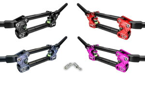 PIRANHA �s���j�A FLEX BAR Special Edition Handlebar with Vibration Dampening (for Fat Bars) �n���h���o�[ �n���h��
