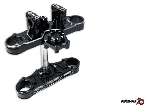 PIRANHA �s���j�A CNC Custom Top Triple Clamp for HONDA MONKEY-125 MONKEY 125 �z���_ �g�b�v�u���b�W �n���h�����Ӄp�[�c �n���h��