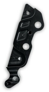 PIRANHA �s���j�A Front 4-Piston Outer Mount Brake Caliper Bracket (Close Ear Mount) for Stock Rotor on FORZA-350 FORZA 350 HONDA �z���_ �L�����p�[�T�|�[�g�E�u���P�b�g �u���[�L
