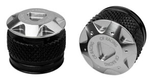 PIRANHA �s���j�A CR RACING CNC V2 Mirror Hole Plug for GIORNO+ 125 / All New PCX-160 GIORNO Plus PCX 160 HONDA �z���_ �~���[�z�[���J�o�[ �n���h��