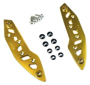 PIRANHA �s���j�A CNC Special Edition Windshield Bracket for New X-MAX 2023 (Fits both stock and custom windshields) X MAX YAMAHA ���}�n �X�N���[����t���X�e�[�E���i �O��