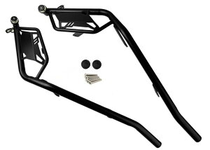 PIRANHA �s���j�A Steel Crash Bar with Mini LED (Red/White Dimmer) for ADV-350 ADV 350 HONDA �z���_ �G���W���K�[�h �t���[��