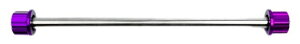 PIRANHA �s���j�A CR RACING CNC Stainless Steel Front Axle with Special Edition Aluminum Head for FORZA-350 FORZA 350 HONDA �z���_ �A�N�X���V���t�g �z�C�[���֘A �����