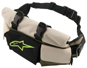 alpinestars �A���p�C���X�^�[�Y KANGA-2 WP WAIST BAG [�J���K�c�[ �E�H�[�^�[�v���[�t �E�G�X�g�o�b�O] �E�G�X�g�|�[�`�E�q�b�v�o�b�O �o�b�O �J���[�F8153 PALE BROWN MILITARY GREEN