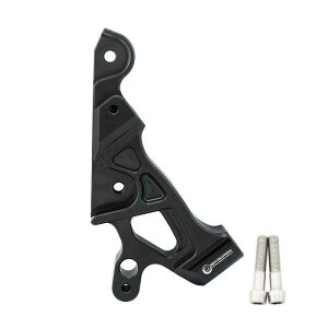 REVOLUTION ���{�����[�V���� Front Brake Caliper Bracket Racing Disc 300mm FORZA-300 FORZA-350 NEW Black FORZA300 FORZA350 HONDA �z���_ �L�����p�[�T�|�[�g�E�u���P�b�g �u���[�L TYPE�FFor Nissin 4P