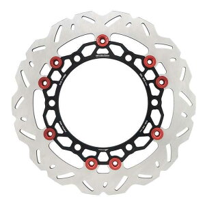 REVOLUTION ���{�����[�V���� Front disc brake (300mm) (Wavy type) 4.5mm V3 FORZA-300 FORZA-350 NEW FORZA300 FORZA350 HONDA �z���_ �u���[�L�f�B�X�N���[�^�[ �u���[�L