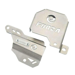 REVOLUTION ���{�����[�V���� Ignition Coil+Brake Cable Cover Set (Stainless) FORZA-350 FORZA-300 NEW FORZA300 FORZA350 HONDA �z���_ ���̑��G���W���J�o�[ �G���W���p�[�c �G���W��