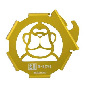 REVOLUTION ���{�����[�V���� Horn Cover Plate (Aluminium) MONKEY-125 (no take off headlight) MONKEY125 HONDA �z���_ ���̑��O���I�v�V�����E��C���i �O��