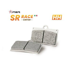 FAR �G�t�G�[�A�� SR RACE Sintered Metal Brake Pads BREMBO P4 / 4-Piston Single Pin �u���[�L�p�b�h �u���[�L