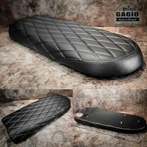 GAGIO MOTOR PARTS �K�W�I���[�^�[�p�[�c Straight tail Diamond seat with metal base �V�[�g �V�[�g�֘A �O��