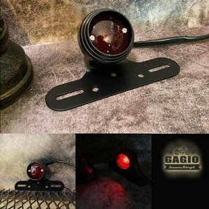 GAGIO MOTOR PARTS �K�W�I���[�^�[�p�[�c Round tail light three layers �e�[�������v ���Η� �d���n