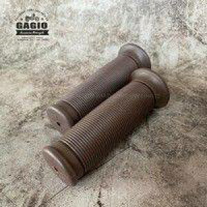GAGIO MOTOR PARTS �K�W�I���[�^�[�p�[�c Ribbed Pattern Grips for Vintage �� Custom Bikes �O���b�v �n���h��