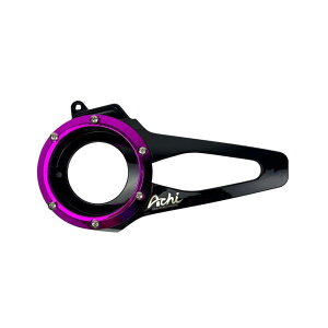 Achi Motorbike �A�`���[�^�[�o�C�N FAN COVER HONDA LEAD125 4-VALVE ENGINE LEAD 125 �z���_ �N�����N�P�[�X�J�o�[ �G���W���p�[�c �G���W�� COLOR�FGloss Black - Pink Ring