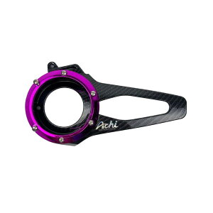 Achi Motorbike �A�`���[�^�[�o�C�N FAN COVER HONDA LEAD125 4-VALVE ENGINE LEAD 125 �z���_ �N�����N�P�[�X�J�o�[ �G���W���p�[�c �G���W�� COLOR�FCarbon Film - Pink Ring