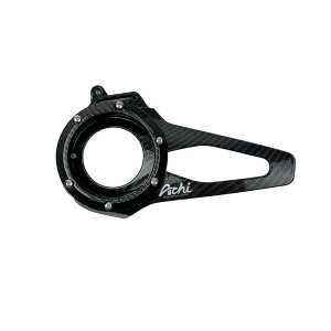 Achi Motorbike �A�`���[�^�[�o�C�N FAN COVER HONDA LEAD125 4-VALVE ENGINE LEAD 125 �z���_ �N�����N�P�[�X�J�o�[ �G���W���p�[�c �G���W�� COLOR�FCarbon Film - Carbon Film Ring