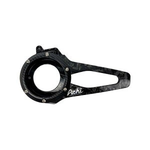 Achi Motorbike �A�`���[�^�[�o�C�N FAN COVER HONDA LEAD125 4-VALVE ENGINE LEAD 125 �z���_ �N�����N�P�[�X�J�o�[ �G���W���p�[�c �G���W�� COLOR�FForged Carbon Film - Carbon Film Ring