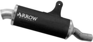 ARROW �A���[ Indy-Race Aluminium 'dark' silencer TRK 702X 702 BENELLI �x�l�� �X���b�v�I���}�t���[ �}�t���[