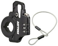 DAYTONA デイトナ [ブラックダイヤル]スレンダーヘルメットロック ダイヤル ケーブル ヘルメットロック …