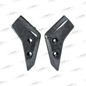 MOS ���X Honeycomb Carbon Fiber Front Fender Side Cover AK 550 KYMCO �L���R �t�����g�t�F���_�[ �t�F���_�[�֘A �O��