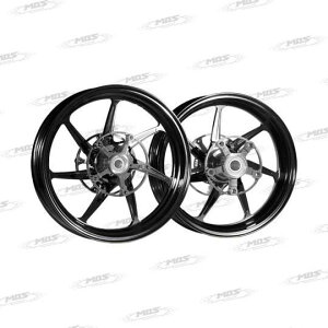 MOS ���X 15-inch TF07 Forged Wheel (7-Spoke) (Front��Rear Set) TMAX530 TMAX560 YAMAHA ���}�n �z�C�[�� �z�C�[���֘A �����