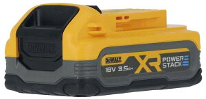 DEWALT �f�E�H���g 18V/3.5Ah Powerstack �p���[�X�^�b�N ���`�E���C�I���o�b�e���[ ���d�@