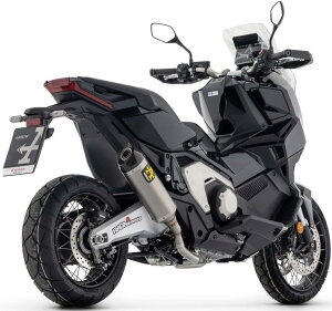 ARROW �A���[ Race-Tech silencer with carby end cap - short version X-ADV 750 HONDA �z���_ �X���b�v�I���}�t���[ �}�t���[ Silencer material�Ftitanium