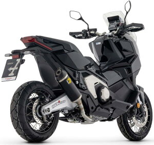 ARROW �A���[ Race-Tech silencer with carby end cap - short version X-ADV 750 HONDA �z���_ �X���b�v�I���}�t���[ �}�t���[ Silencer material�Faluminium Dark