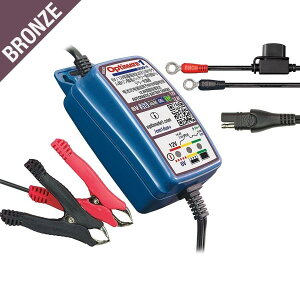 TECMATE �e�b�N���C�g OptiMate 1 DUO�{ �o�b�e���[�[�d��E�o�b�e���[�`���[�W���[ �o�b�e���[�֘A