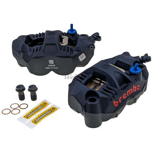 Brembo �u�����{ GP4-RS Black ���W�A�� ���m�u���b�N �L�����p�[�L�b�g 30�^30 108mm ���E�Z�b�g CB1000 R CBR 1000 RR SP SP1 SP2 600 Z SX 750 900 RS ZX 10 14 6 B-King GSX-R Hayabusa Daytona 675 Speed Triple Street FZ9 MT-01 MT-09 YZF