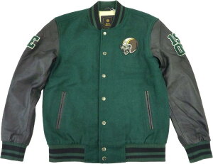 ROYAL ENFIELD ���C�����G���t�B�[���h Varsity Leather Jacket �J�W���A���W���P�b�g �A�p����