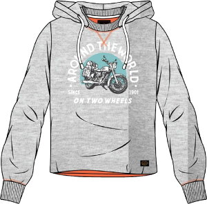 ROYAL ENFIELD ���C�����G���t�B�[���h AROUND THE WORLD HOODY for women �J�W���A���p�[�J�[�E�t�[�f�B�[�E�X�E�F�b�g �A�p����