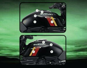 EAZI-GUARD �C�[�W�[�K�[�h PPF FULL TANK PROTECTION GSX-8TT GSX-8T SUZUKI �X�Y�L �v���e�N�V�����t�B�����E�ی�t�B���� �O�� �J���[�F�}�b�g�T�[�t�F�X (���Ȃ�)
