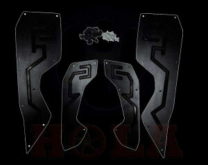HOLA RACING �z�[�����[�V���O Aluminum Footrest Panels for N-MAX 155 (2020) NMAX YAMAHA ���}�n �t���A�{�[�h�E�X�e�b�v�{�[�h �X�e�b�v �����