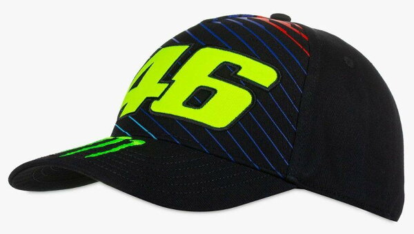 VR46 ブイアール46 26 CAP MAN BLACK キャップ・帽子 アパレル