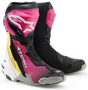 alpinestars �A���p�C���X�^�[�Y SUPERTECH R BOOT [�X�[�p�[�e�b�N�A�[�� �u�[�c �u���b�N �}�[���^ �z���C�g �C�G���[] ���[�V���O�u�[�c �I�����[�h�u�[�c �t�b�g�E�F�A