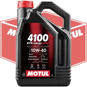 MOTUL ���`���[�� �y�P�[�X�z4100 SYN-NERGY SPEC�y10W-40�z�y4L�z�y4�T�C�N���I�C���z 4�T�C�N���I�C�� �I�C��