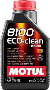 MOTUL ���`���[�� 8100 Eco-clean�y0W-20�z�y1L�z�y4�T�C�N���I�C���z 4�T�C�N���I�C�� �I�C��