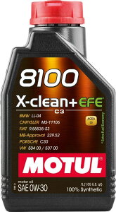 MOTUL ���`���[�� 8100 X-clean+ EFE�y0W-30�z�y1L�z�y4�T�C�N���I�C���z 4�T�C�N���I�C�� �I�C��
